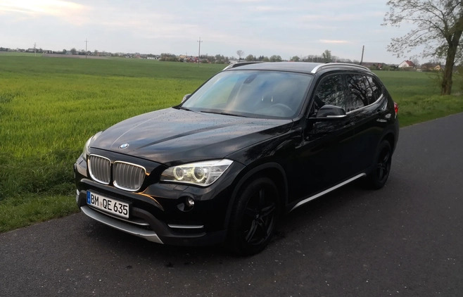 BMW X1 cena 39900 przebieg: 189000, rok produkcji 2013 z Okonek małe 137